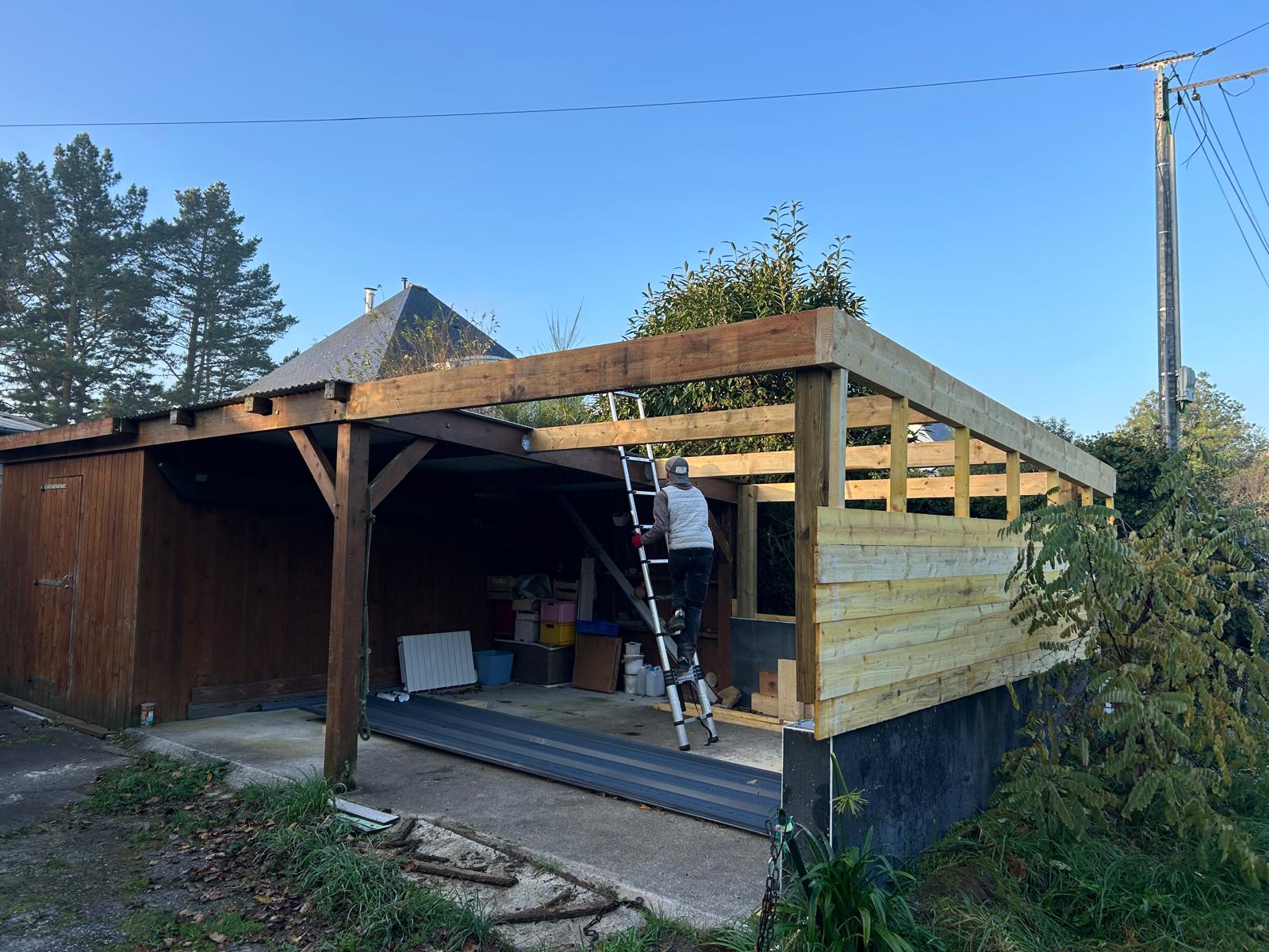 Couverture zinc - Avant