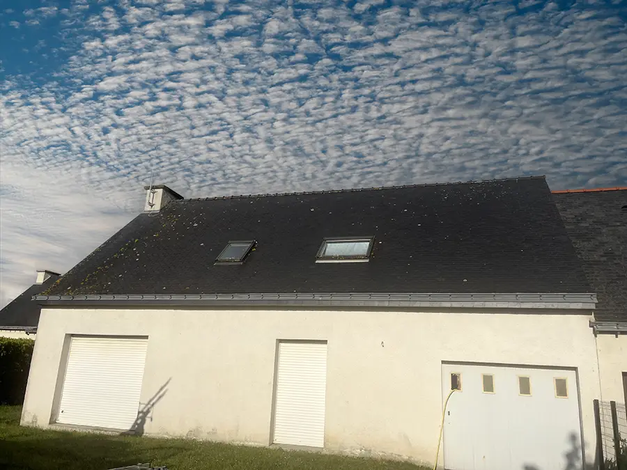 Nettoyage toiture Avant