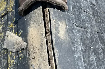 Réparation faîtage toiture